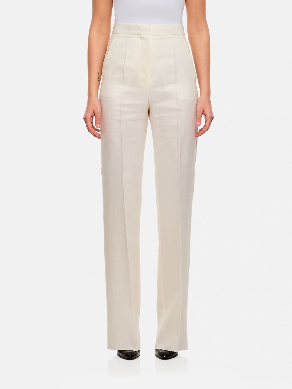 パンツ MAX MARA Woman Pants White 2511131122600 001