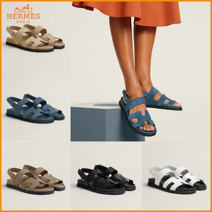 Hermes☆サンダルGenius ホワイト_パリ発 ◇夏の定番サンダル◇エルメス サンダル Genius (HERMES
