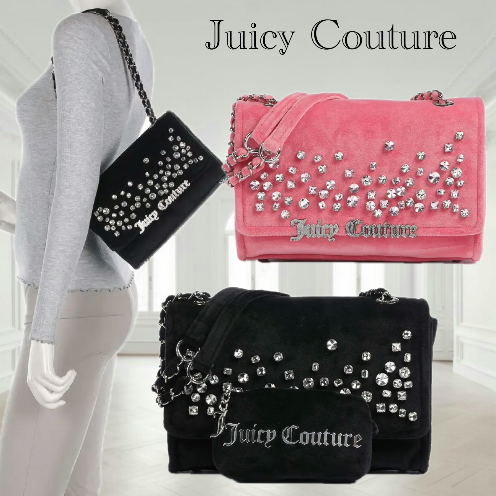 Juicy couture★ Iris チェーン ショルダー バッグ