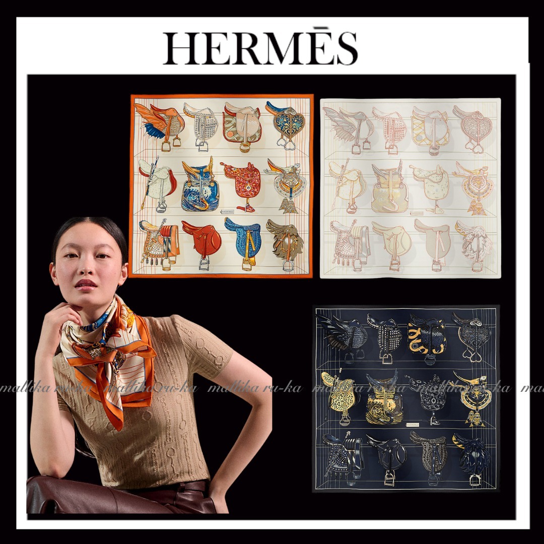 洗練デザイン☆【HERMES】カレ 90 トゥ・アン・セル
