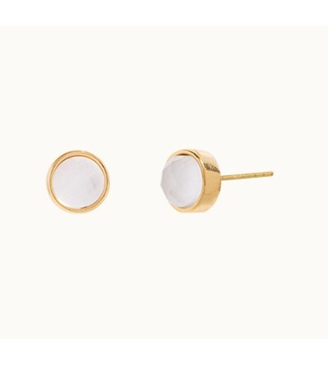 ピアス [PRIMAUTE] Round Cubic Earring