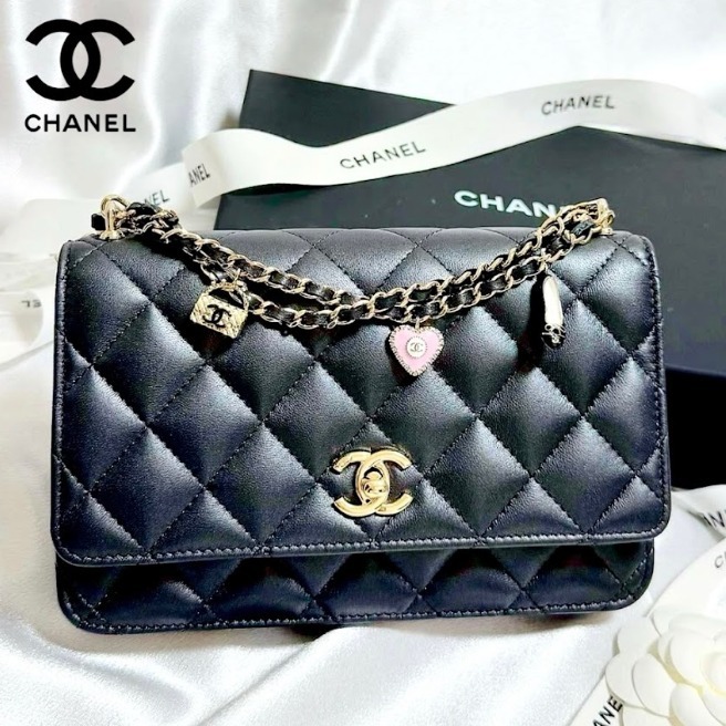 優美☆上品【CHANEL】チェーンウォレット ショルダーバッグ