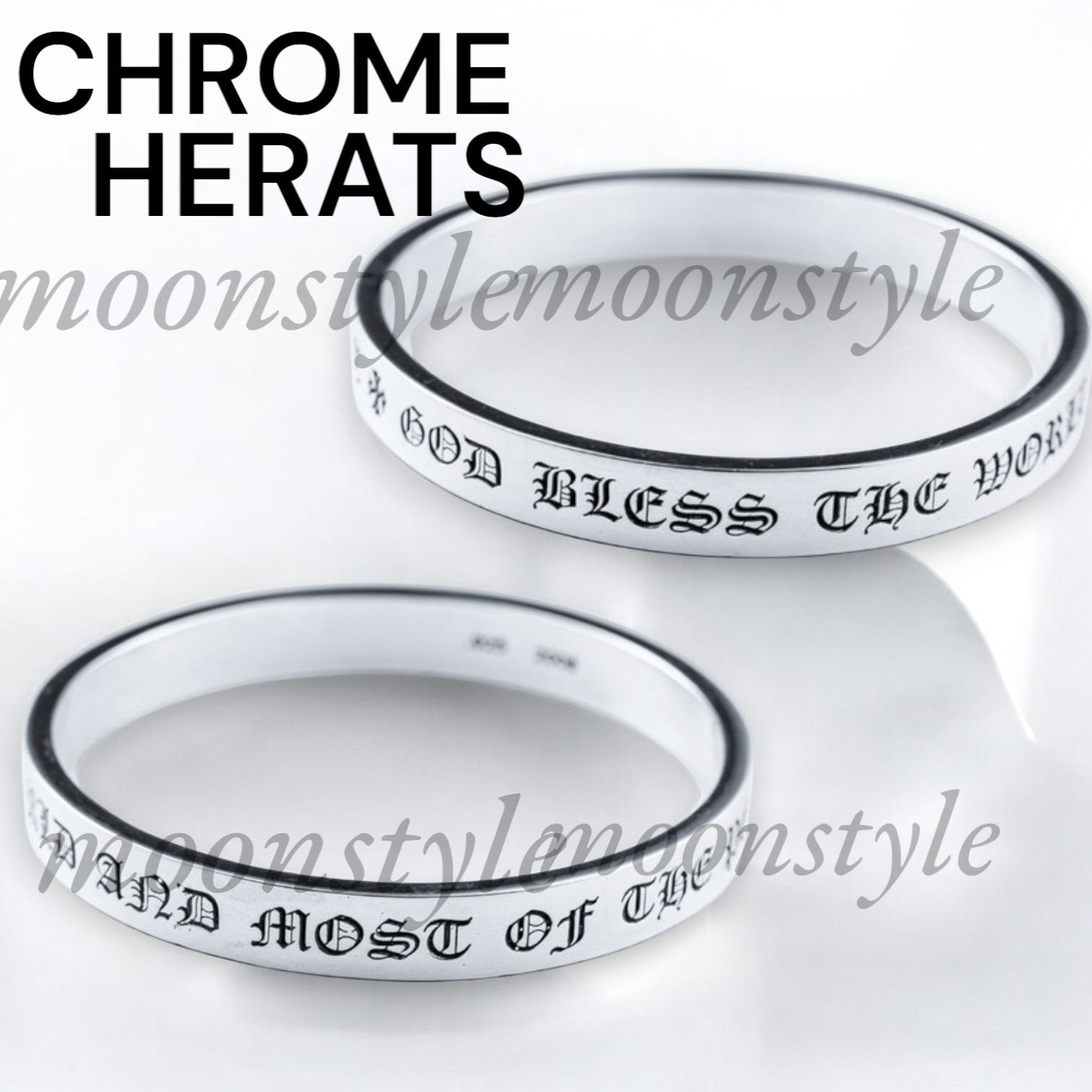 CHROME HERATS★クロムハーツ バングルブレスレット Bランク