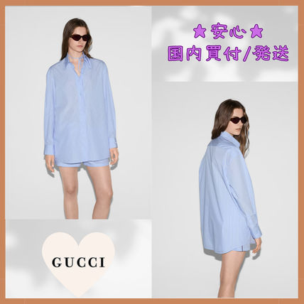 ボウタイ GUCCI(グッチ) ブラウス・シャツ(レディース) - 海外