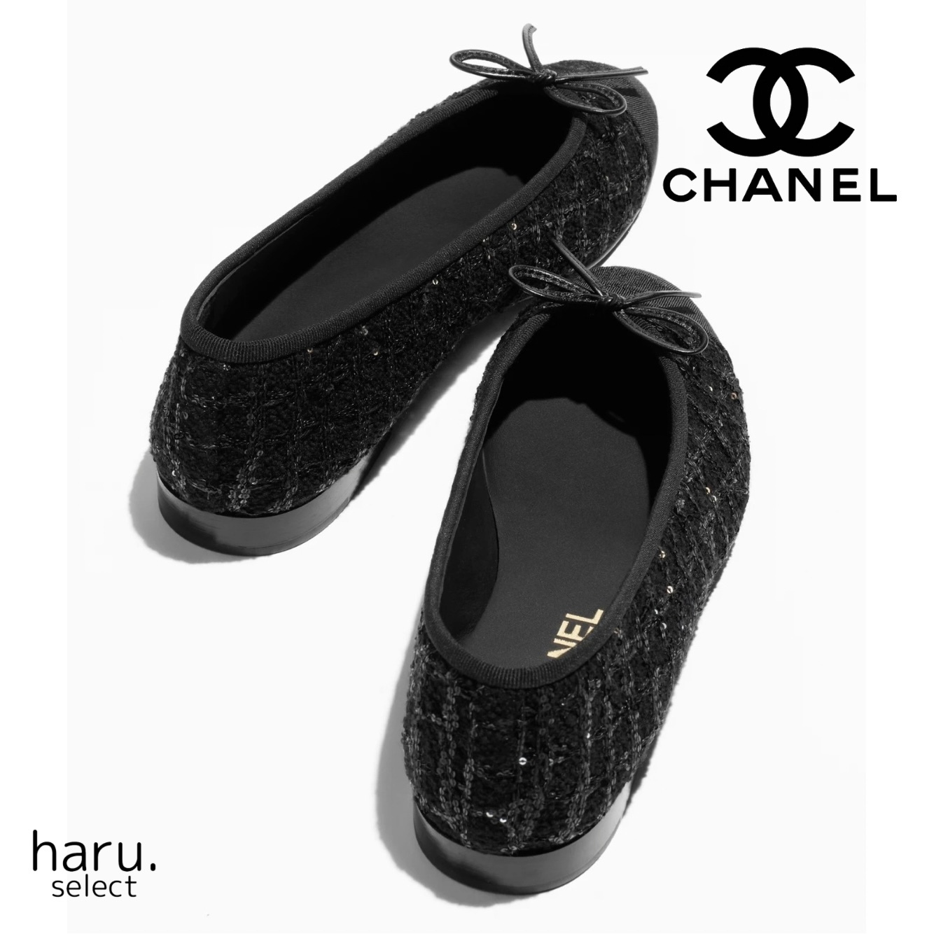 シンプル＊足元のおしゃれ♪【CHANEL】シャネル バレリーナ