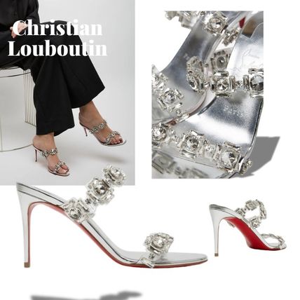 シルバー（銀色）系 Christian Louboutin(クリスチャンルブタン