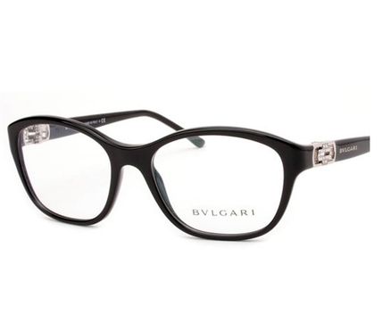 ブラック（黒）系 Bvlgari(ブルガリ) メガネ(レディース) - 海外