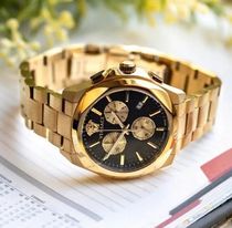 【送料関税込み】VERSACE クロノグラフ グレカ 40㎜