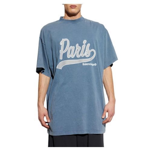 関税込【BALENCIAGA】エンジョイ パリ オーバーサイズ Tシャツ 人気☆関税込【BALENCIAGA】Off Shoreオーバーサイズ Tシャツ