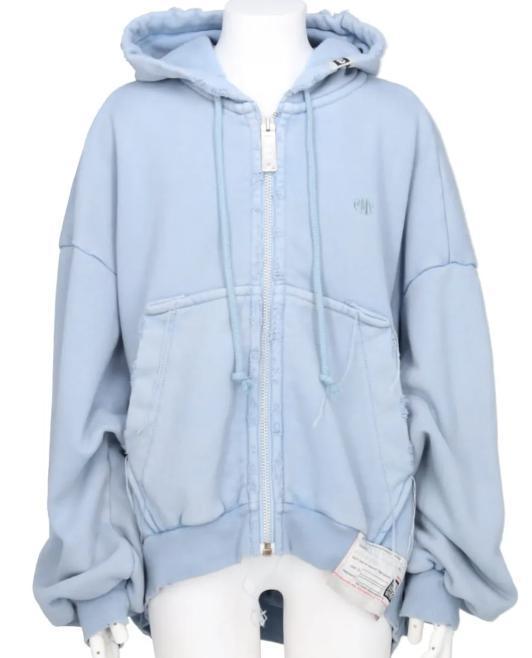 MIHARAYASUHIRO】Amateur Sewn Like Zip-up Hoodie 全3色