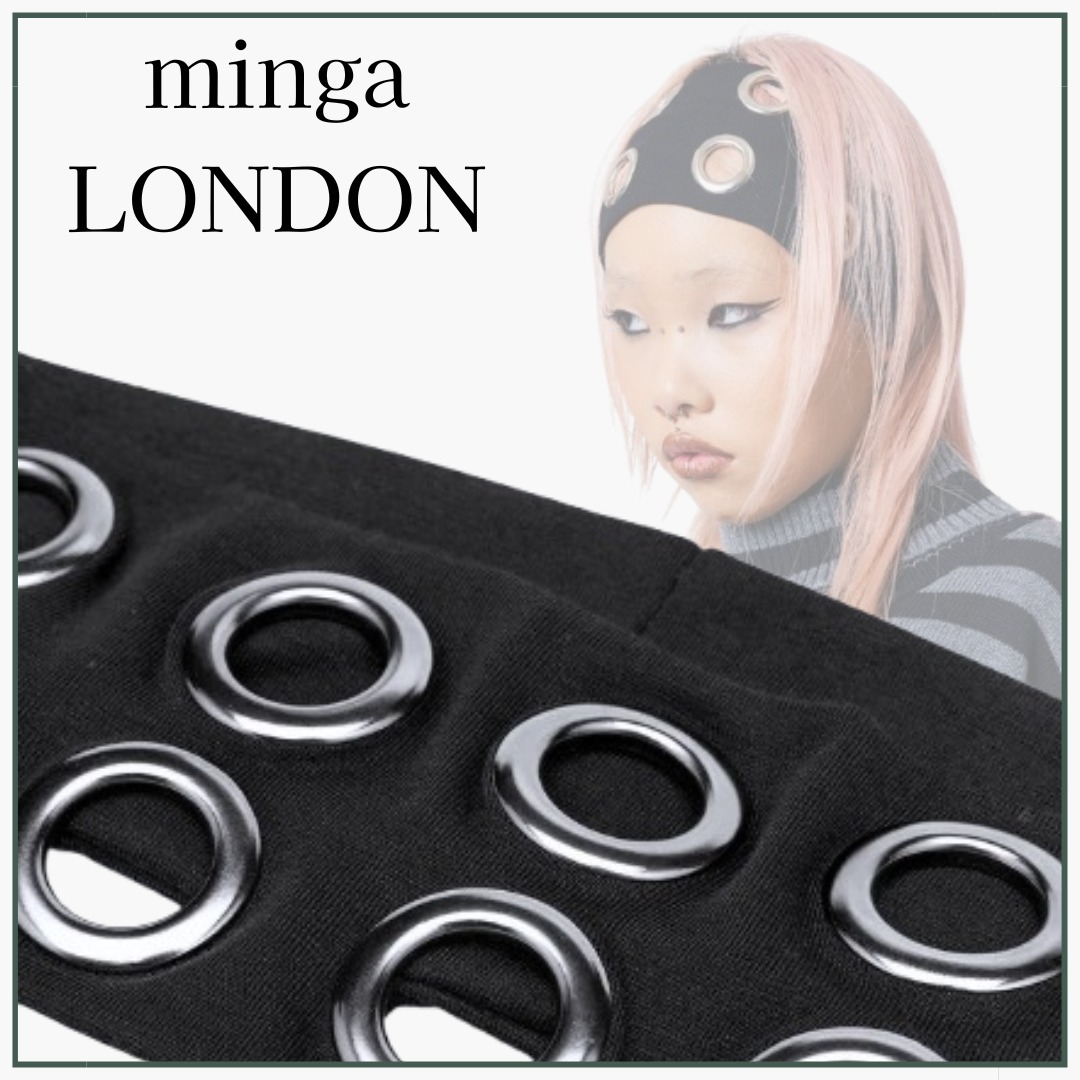 【在庫わずか！】minga LONDON / 個性的 ヘアバンド