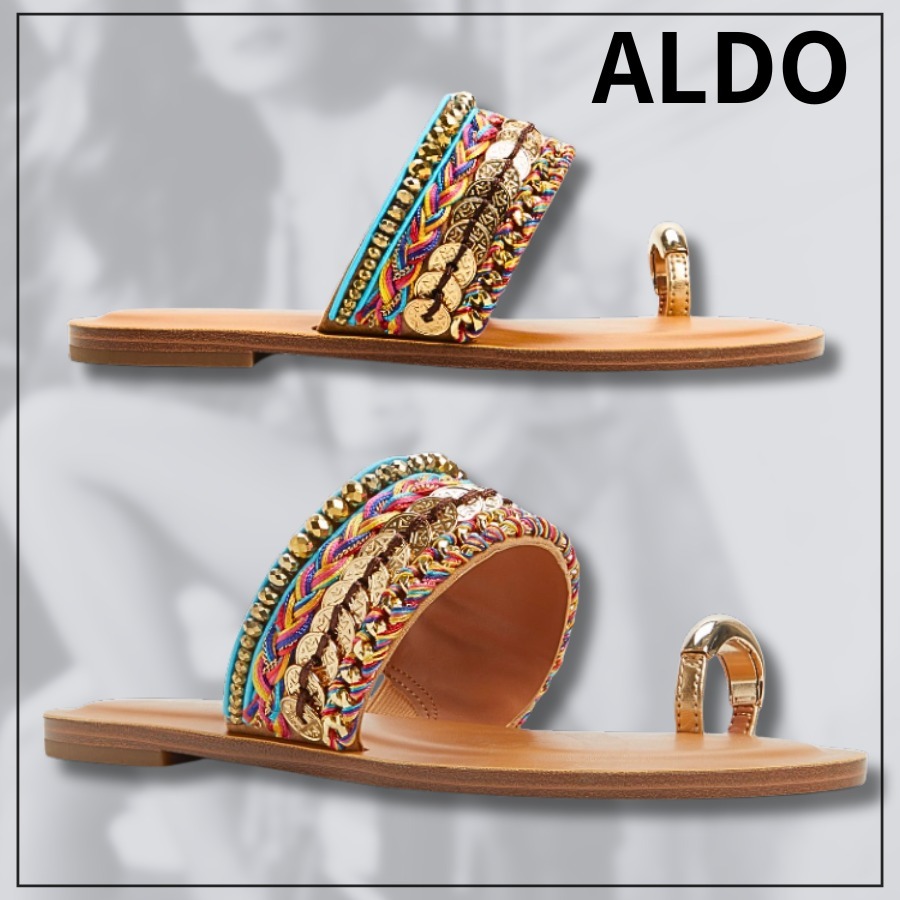 【追跡あり！】ALDO ビーチウォーク カラフル スライドサンダル