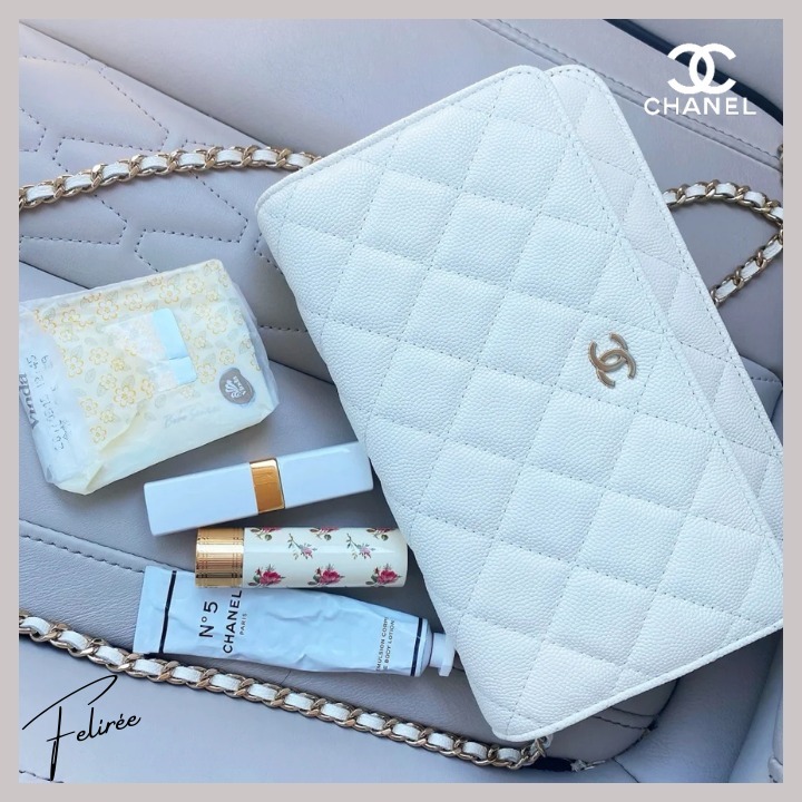 《☆可愛いサイズ感》CHANELクラシックチェーンウォレット