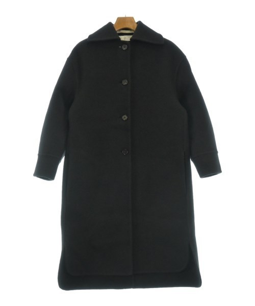 JIL SANDER ジルサンダー ステンカラーコート 黒 4104825F0055