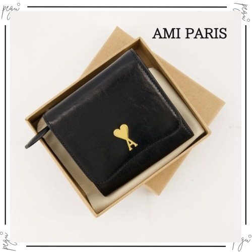 【AMI PARIS 】国内発送 二つ折り財布 コンパクトウォレット