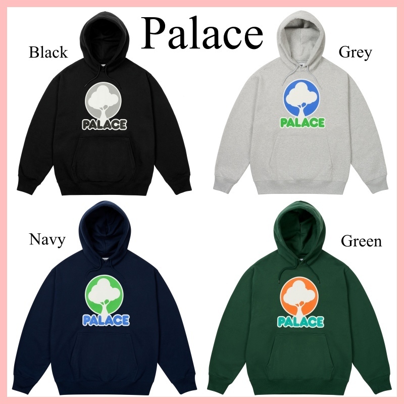 Palace Skateboards EVERGREEN フーディ パーカー 4色 送料込み