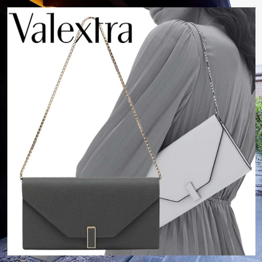 【上品で可愛い】Valextra アイシス コンチネンタル ウォレット