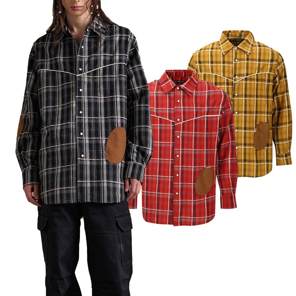 ADSB★NOAH PATCH CHECK SHIRTS★私だけの素敵な衣装★早期完売