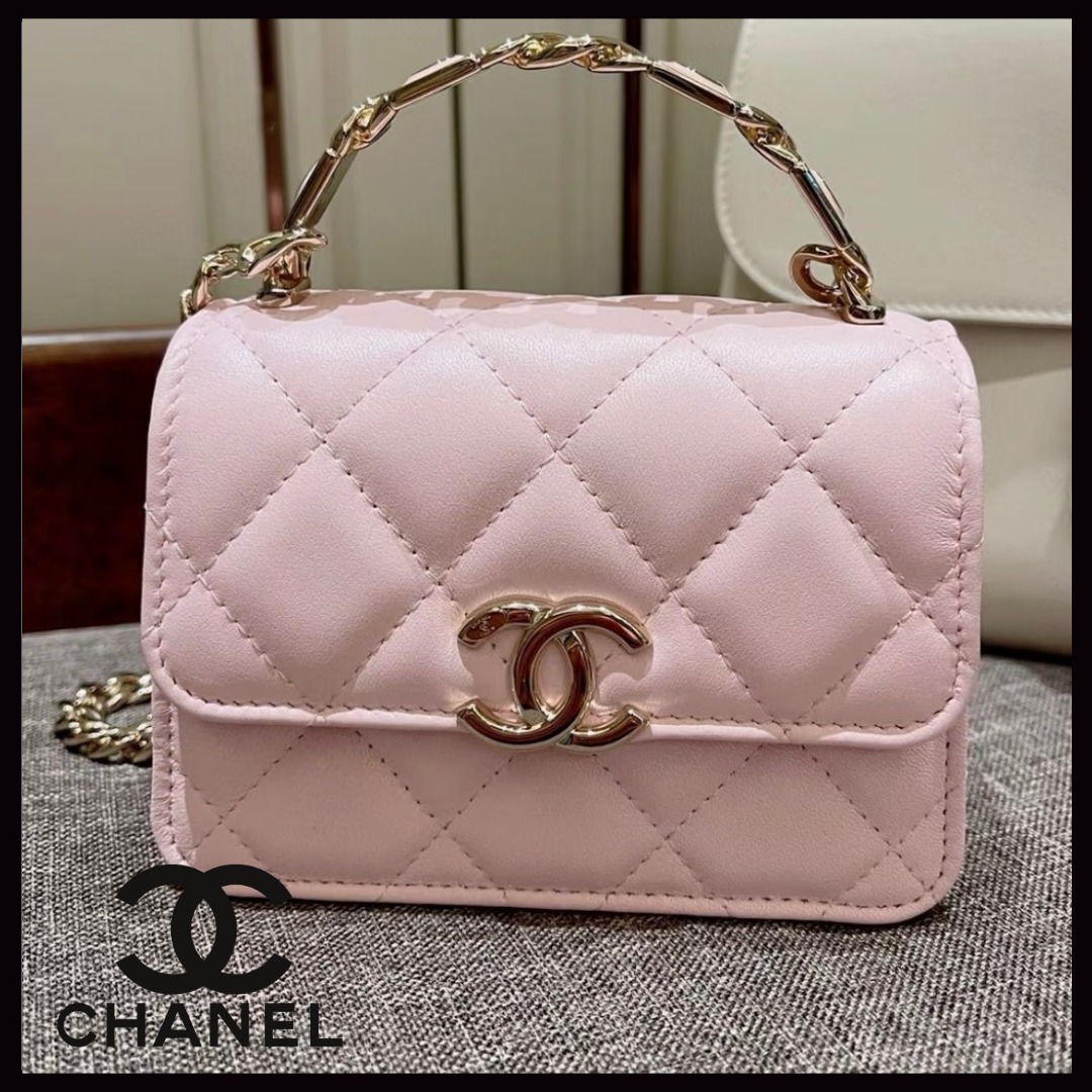 【サイズもカラーも全てが可愛い♪】CHANEL バッグ