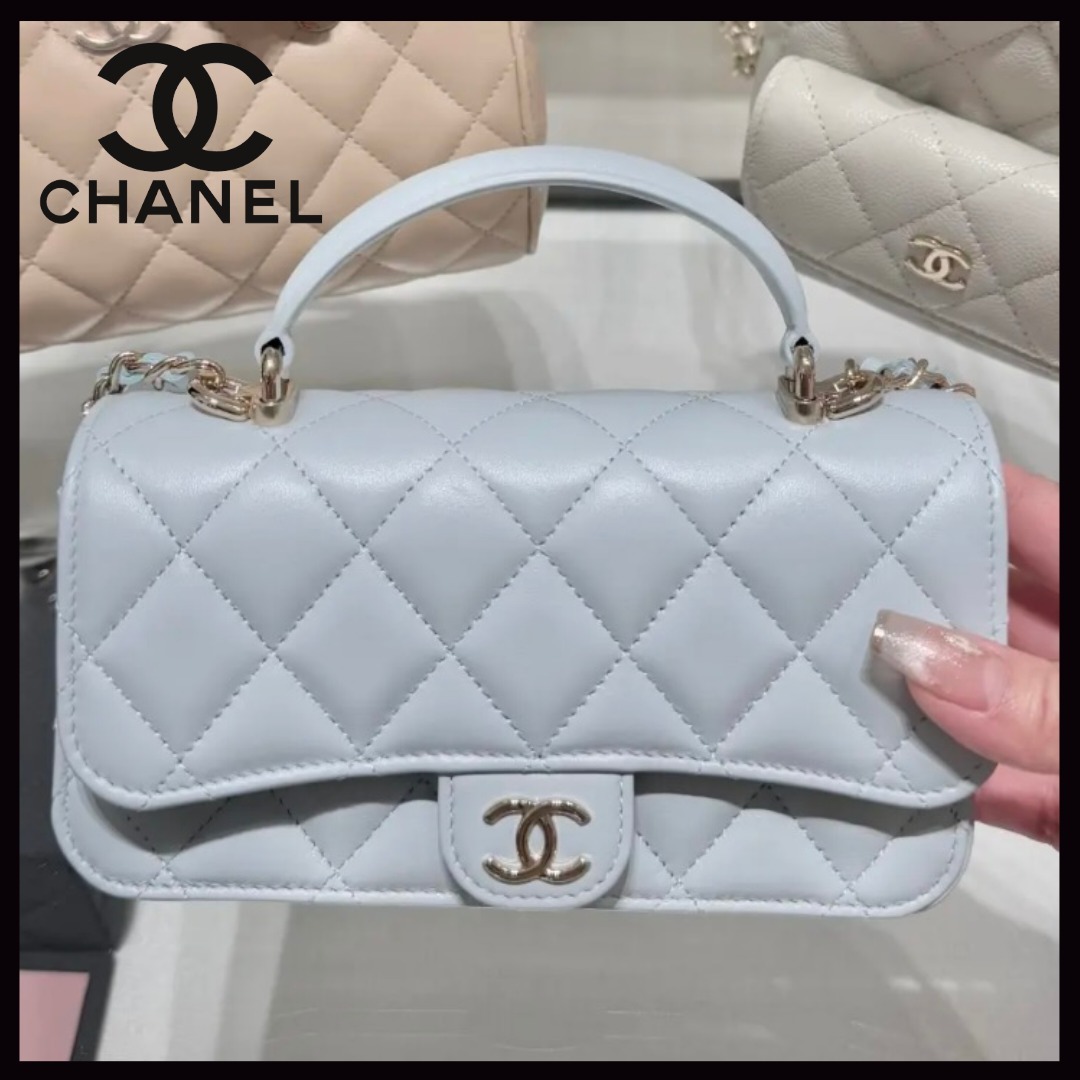 【爽やかな春カラー♪】CHANEL バッグ