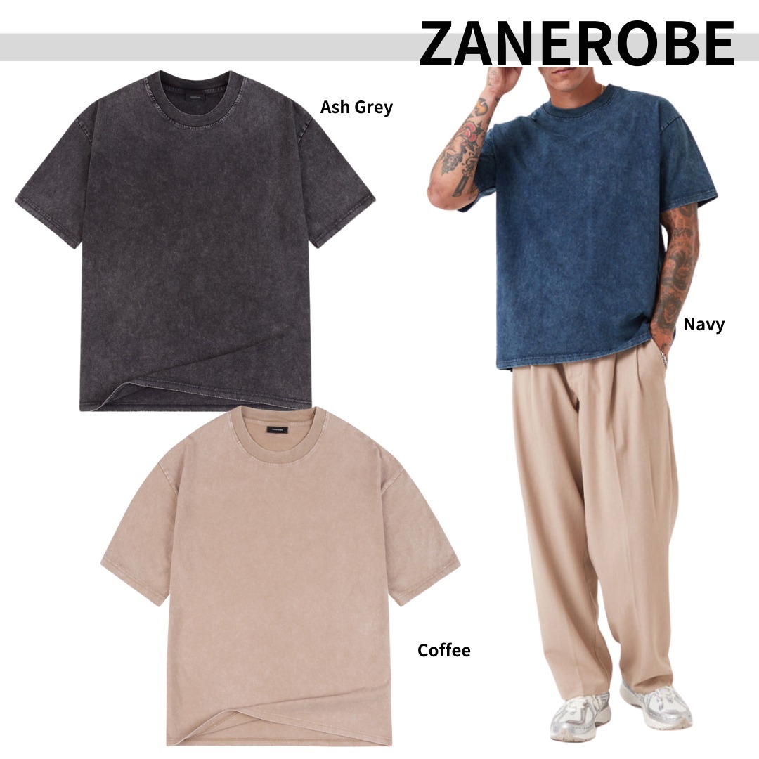 ZANEROBE ボックスTシャツ GD コットン100% 厚手