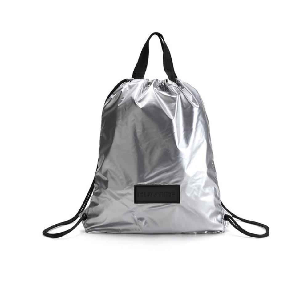 バックパック・リュック HUNTER [UNISEX] Travel Drawstring Backpack Silver Foil UBP39