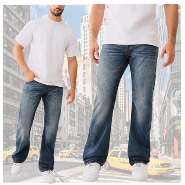 TRUE RELIGION ★ JOEY スーパーT フラップ フレア ジーンズ