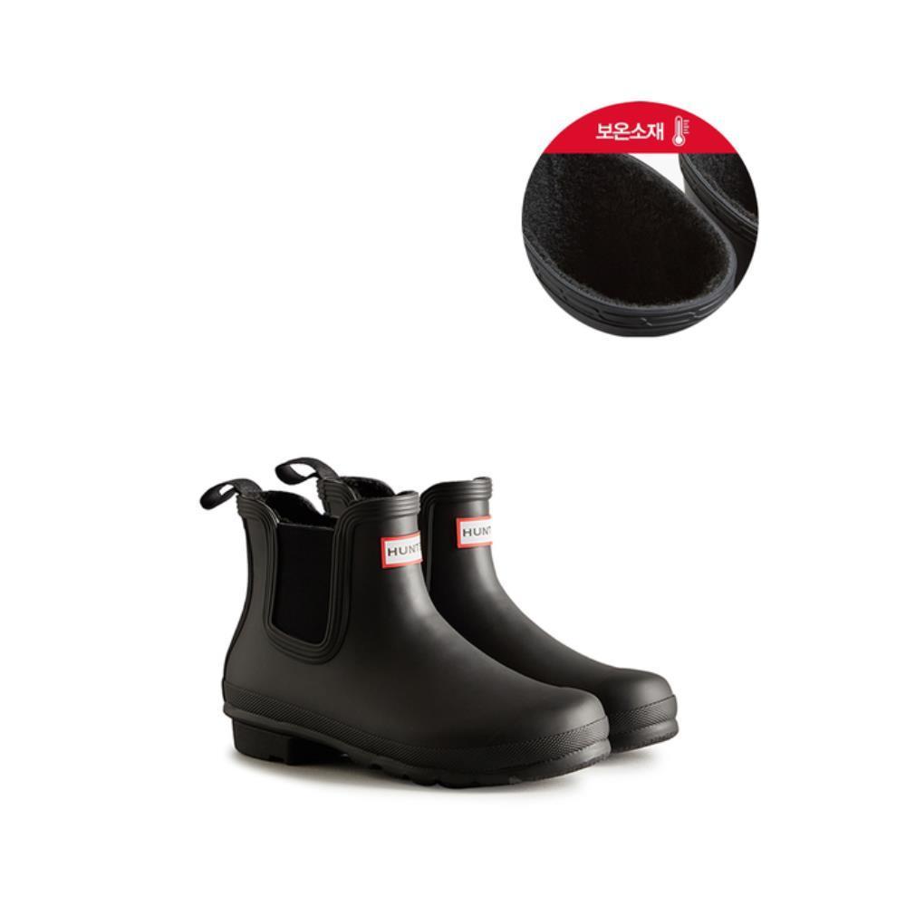 ブーツその他 HUNTER [WOMEN] Original Chelsea Insulated Boots Black WFS100