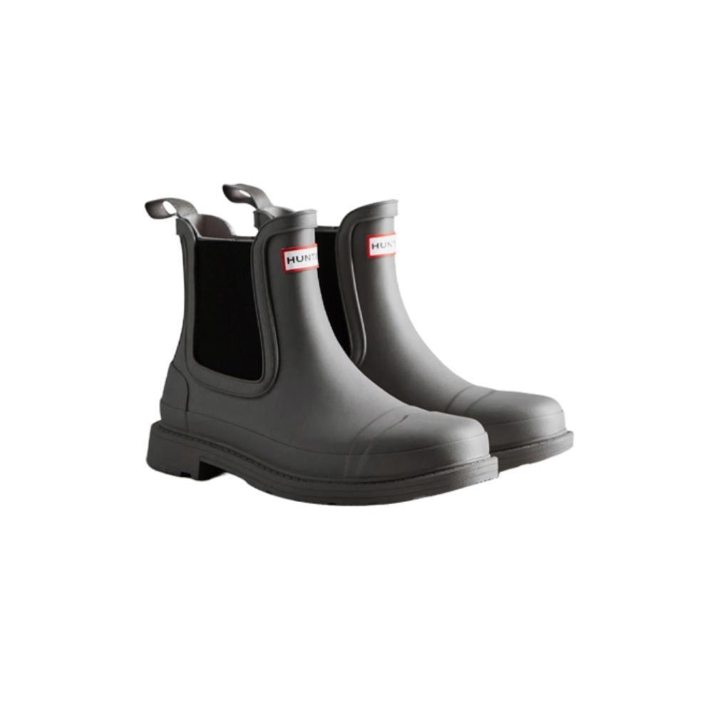 レインブーツ HUNTER WOMEN Commando Chelsea Rain Boots Grey Heron WFS1018R
