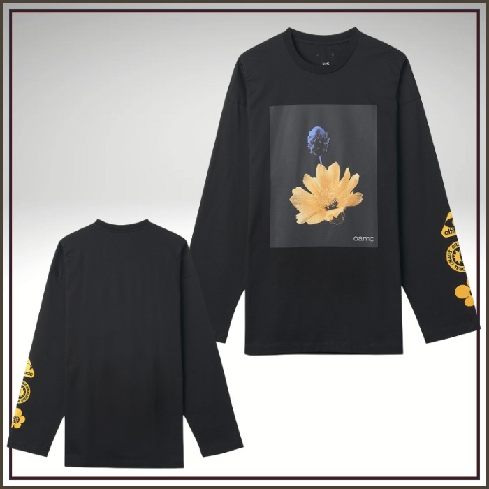 お早めに！★OAMC★オーエーエムシー/ Oversized Flora T-shirt