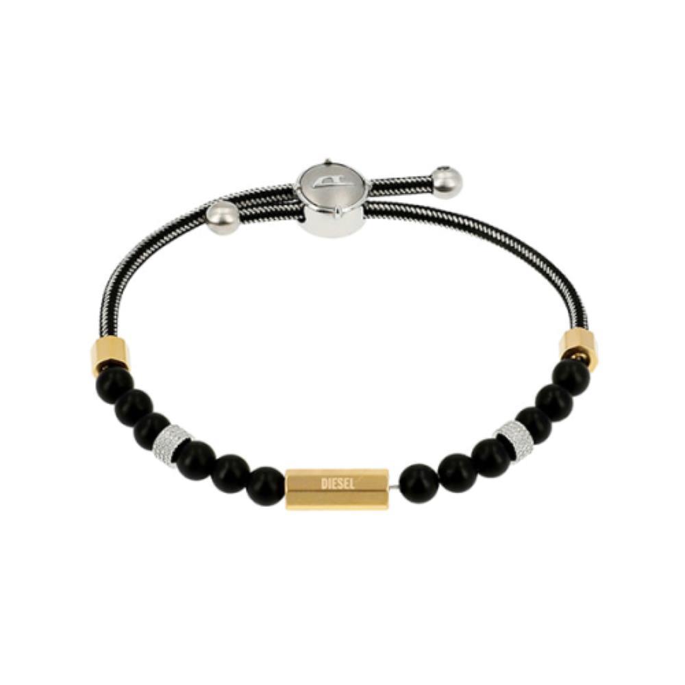 ★DIESEL★ logo bead bracelet DX1269710