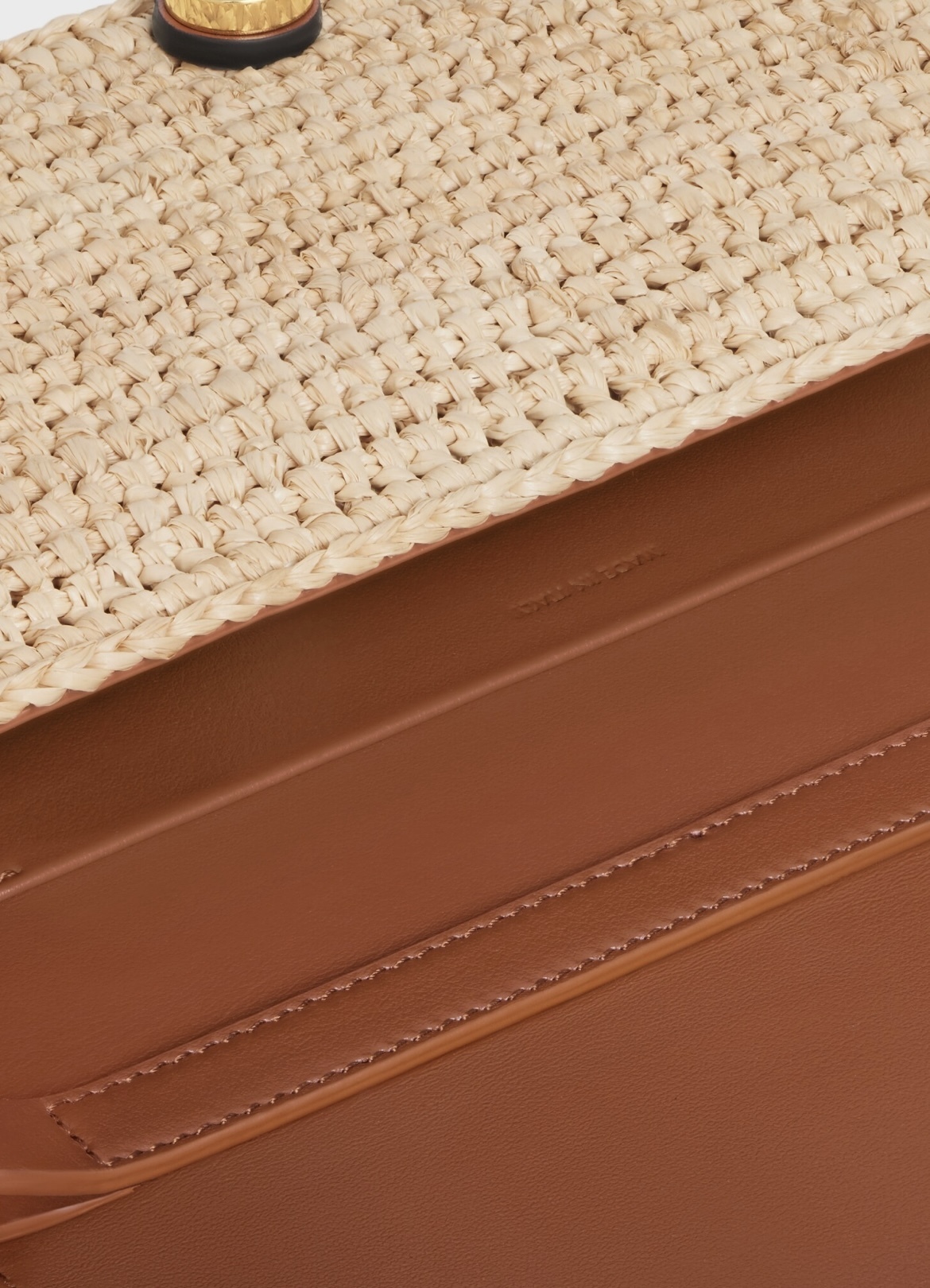 関税込み＊CELINE＊マルチポシェット / ラフィア10M432FWI.02NT ラフィアのマルチポシェット (CELINE/ショルダーバッグ