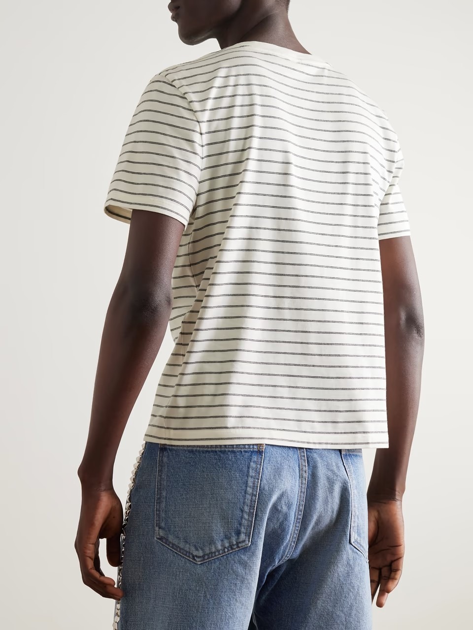 ◇関送込◇【CELINE】トリオンフ*レギュラー Tシャツ*ストライプ