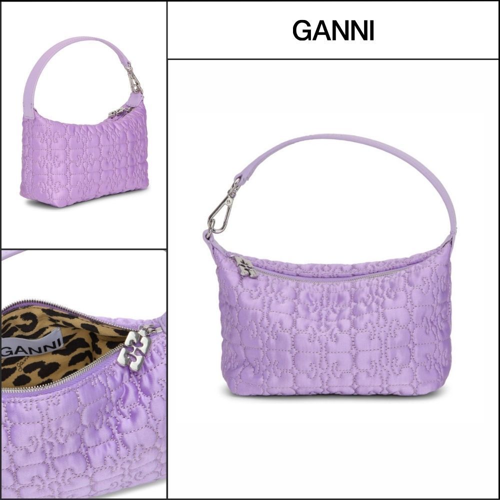 【Ganni】バタフライ ポーチバッグ スモール