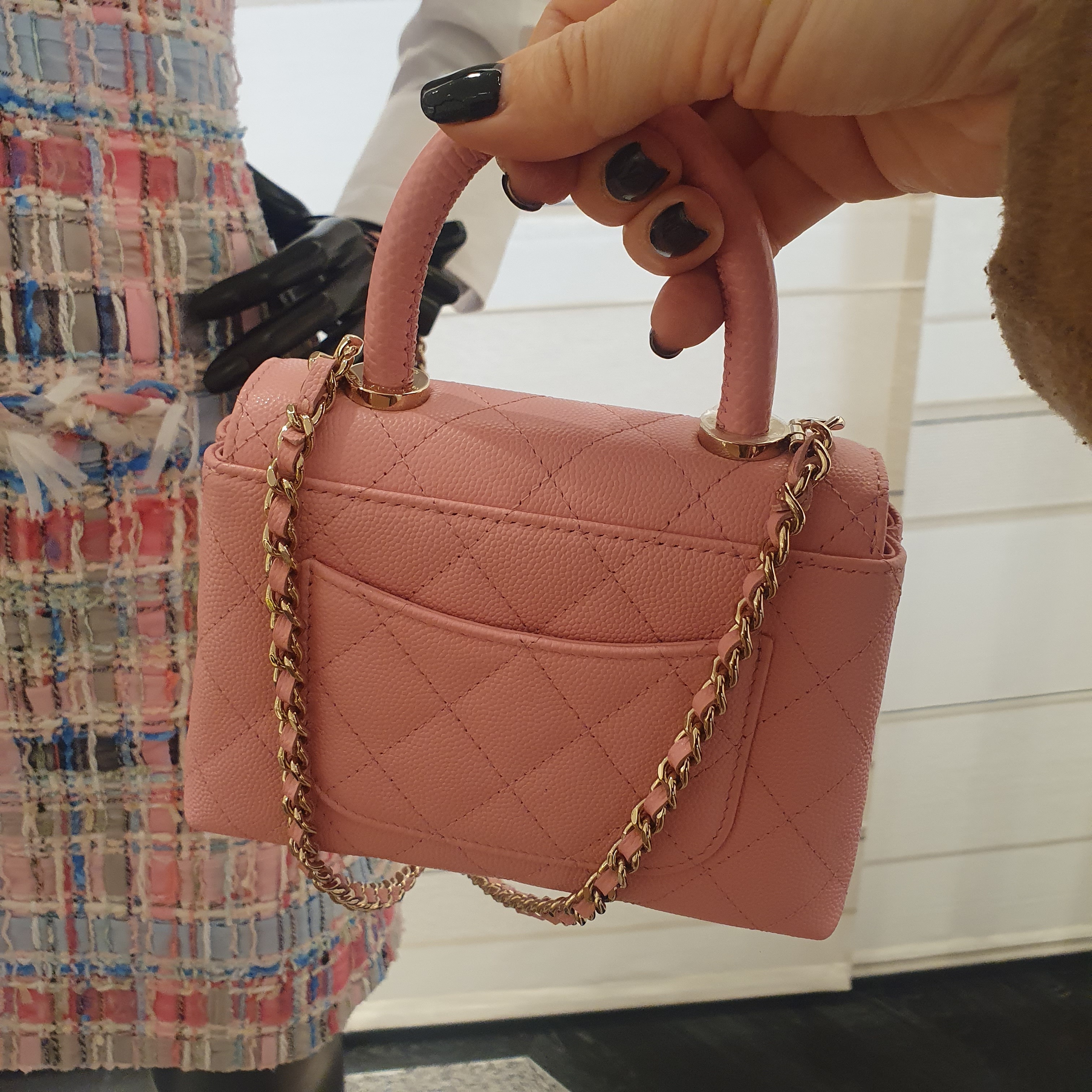 在庫確認済 ラストチャンス 25P CHANEL ココハンドル 14.5cm