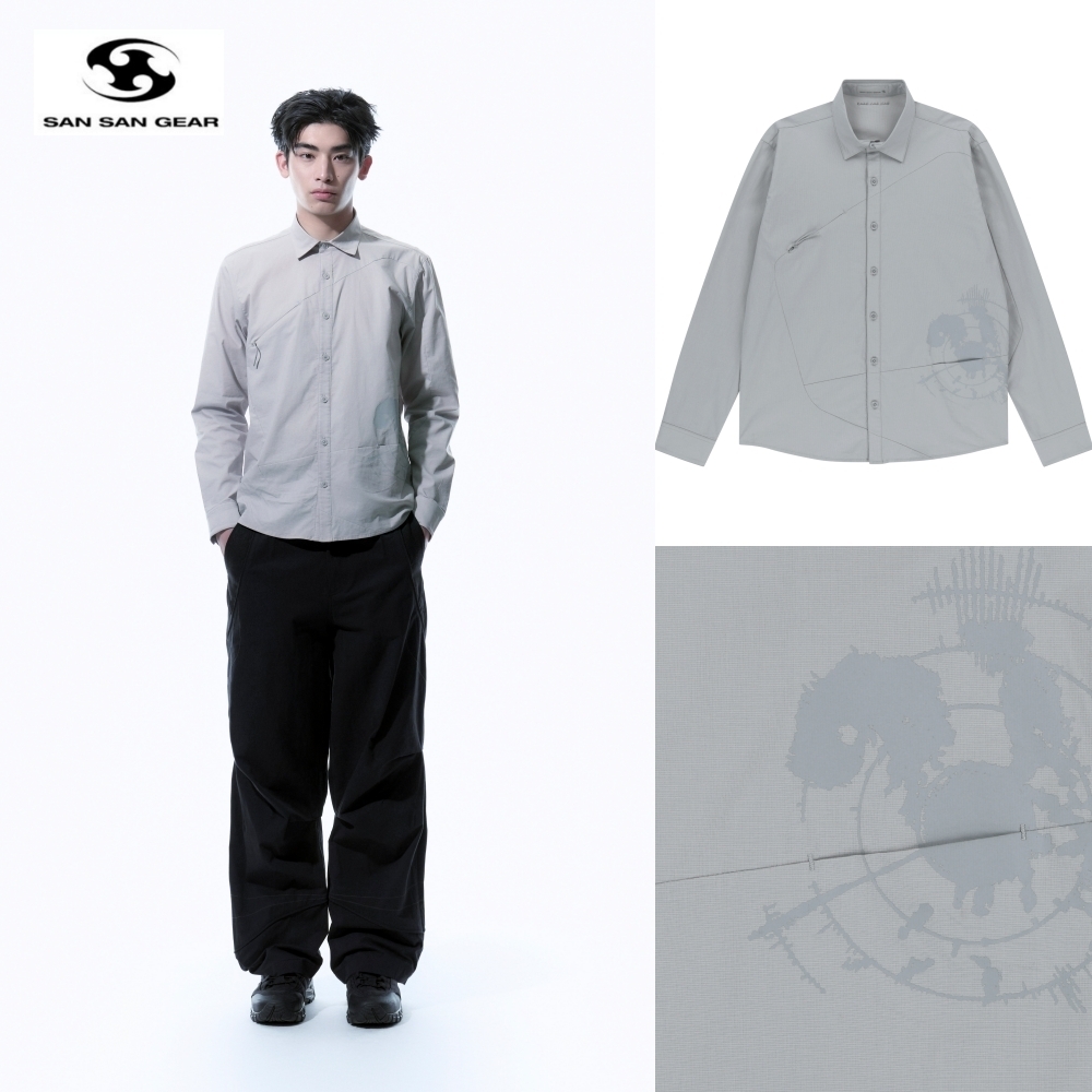 シャツ SAN SAN GEAR VISIONAL POCKET SHIRTS 5JH911 org.jpg