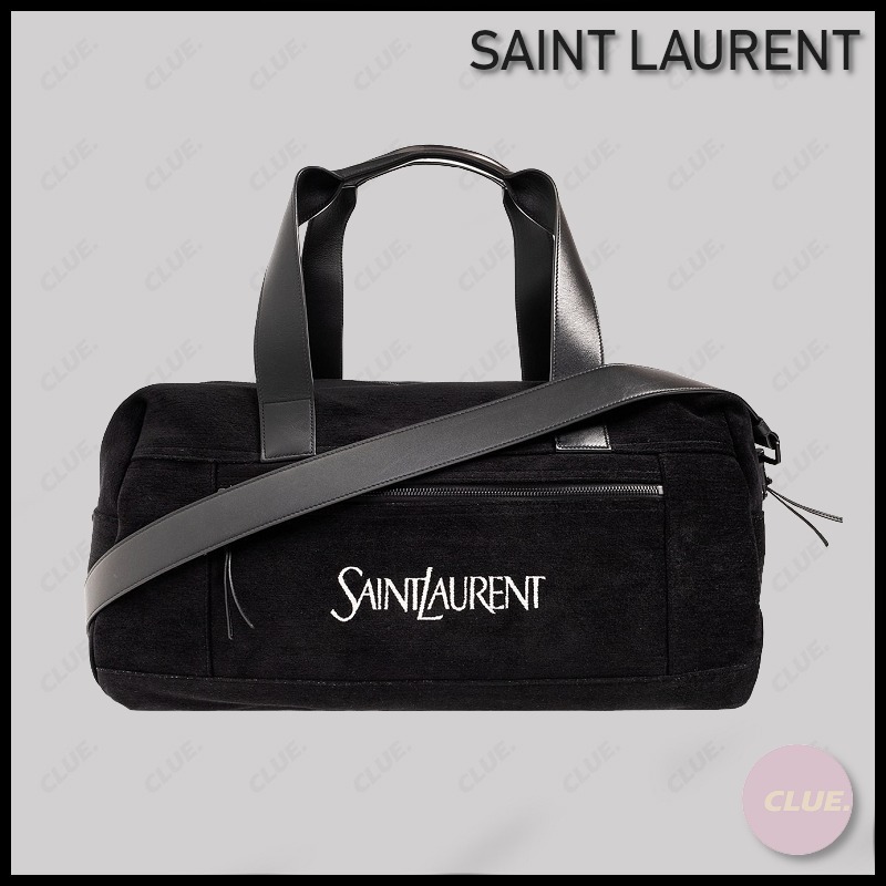 Saint Laurent★サンローラン ロゴ ダッフルバッグ