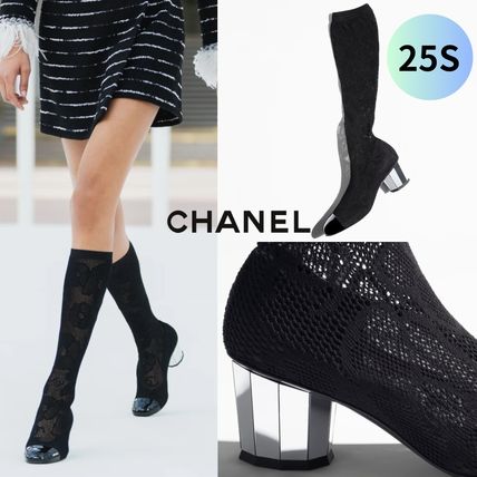 ニット CHANEL(シャネル) ブーツ(レディース) - 海外通販のBUYMA