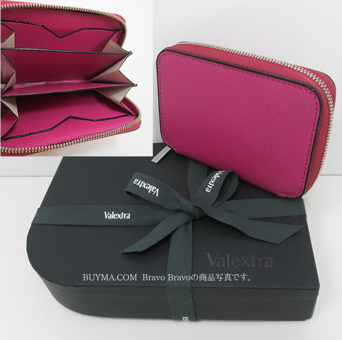 Valextra★VIPセール★ZIP AROUND CARD HOLDER★即発送♪