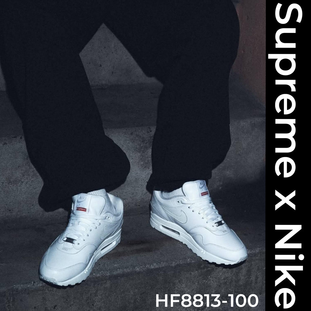 ★国内発送★ Supreme × Nike Air Max 1 '87 SP White