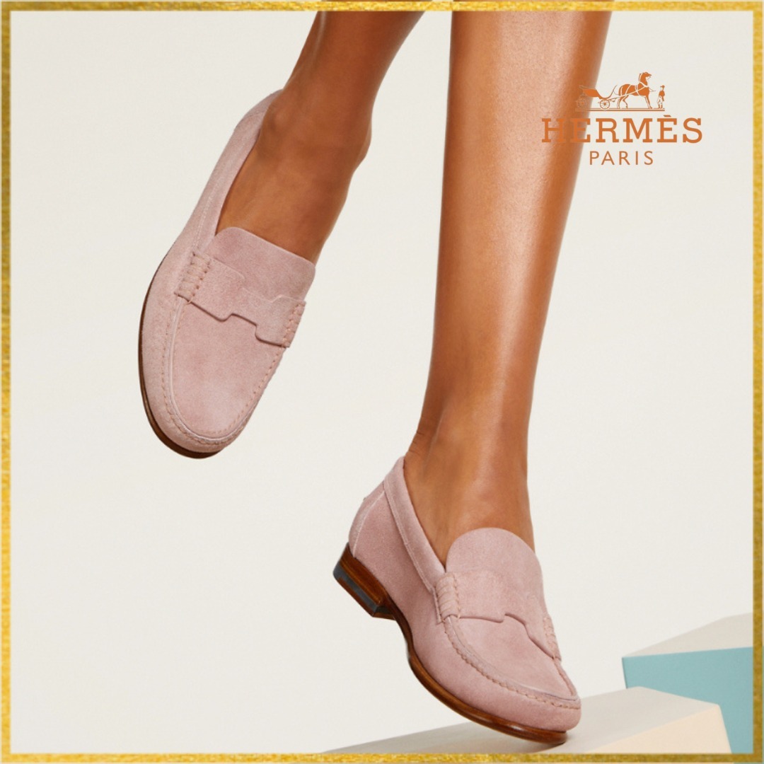 【おしゃれカラー】◆HERMES◆モカシン