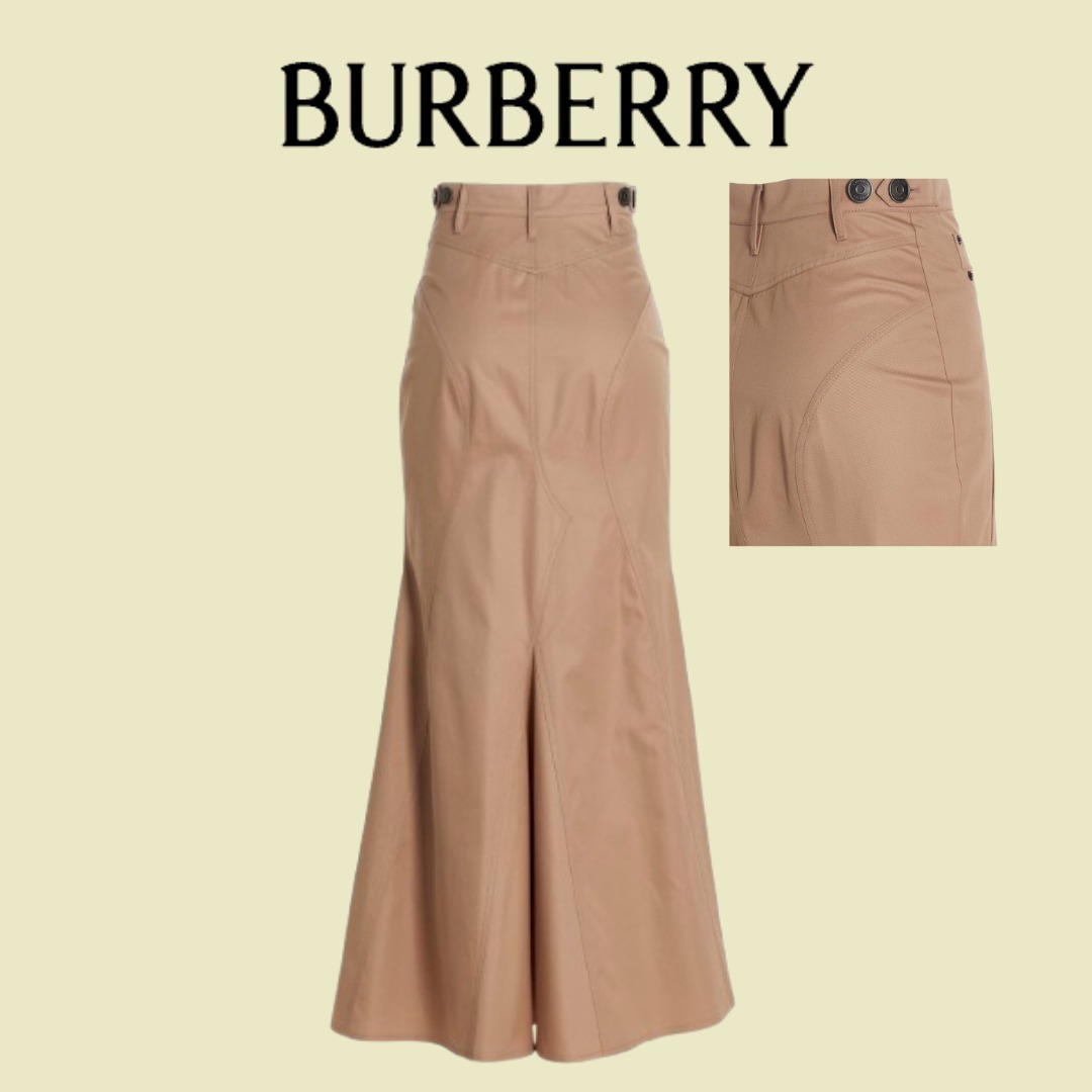 Burberry  バーバリー ハイウエスト フレア スカート