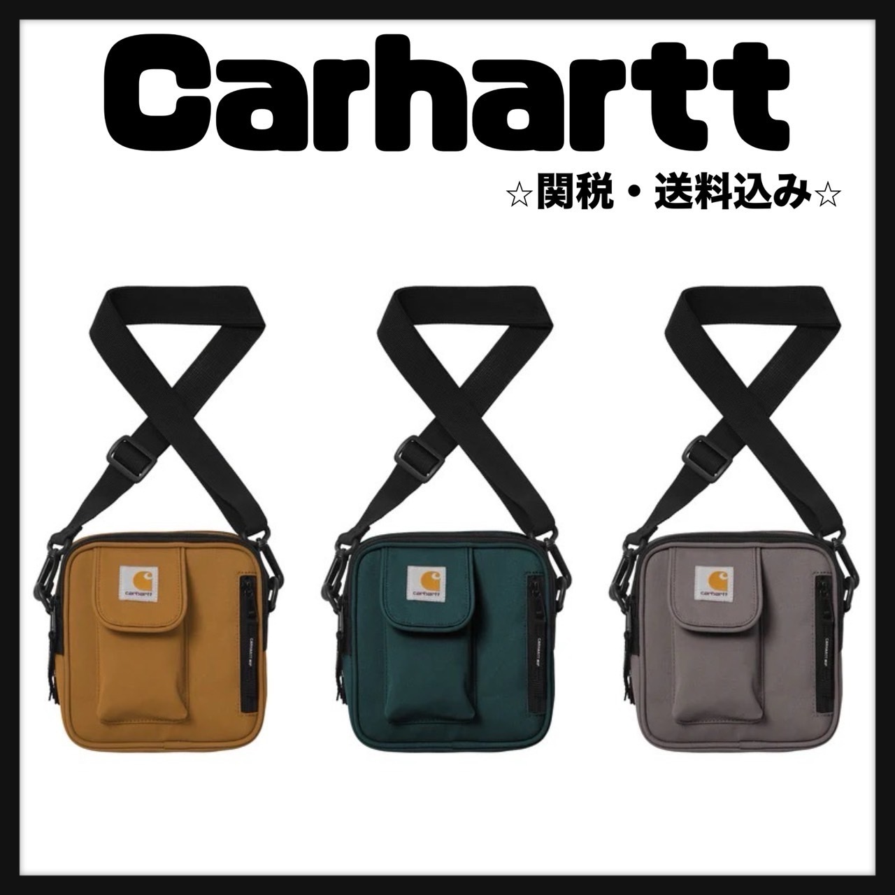 [Carhartt] エッセンシャルズバッグ スモール