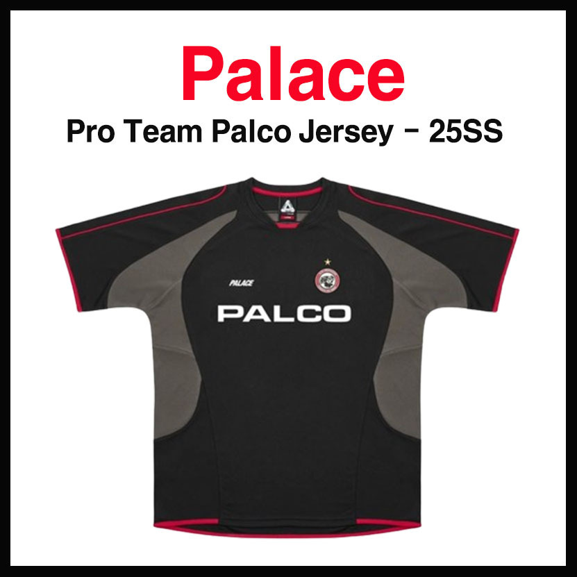 ☆PALACE☆ PRO TEAM PALCO JERSEY BLACK - 25SS