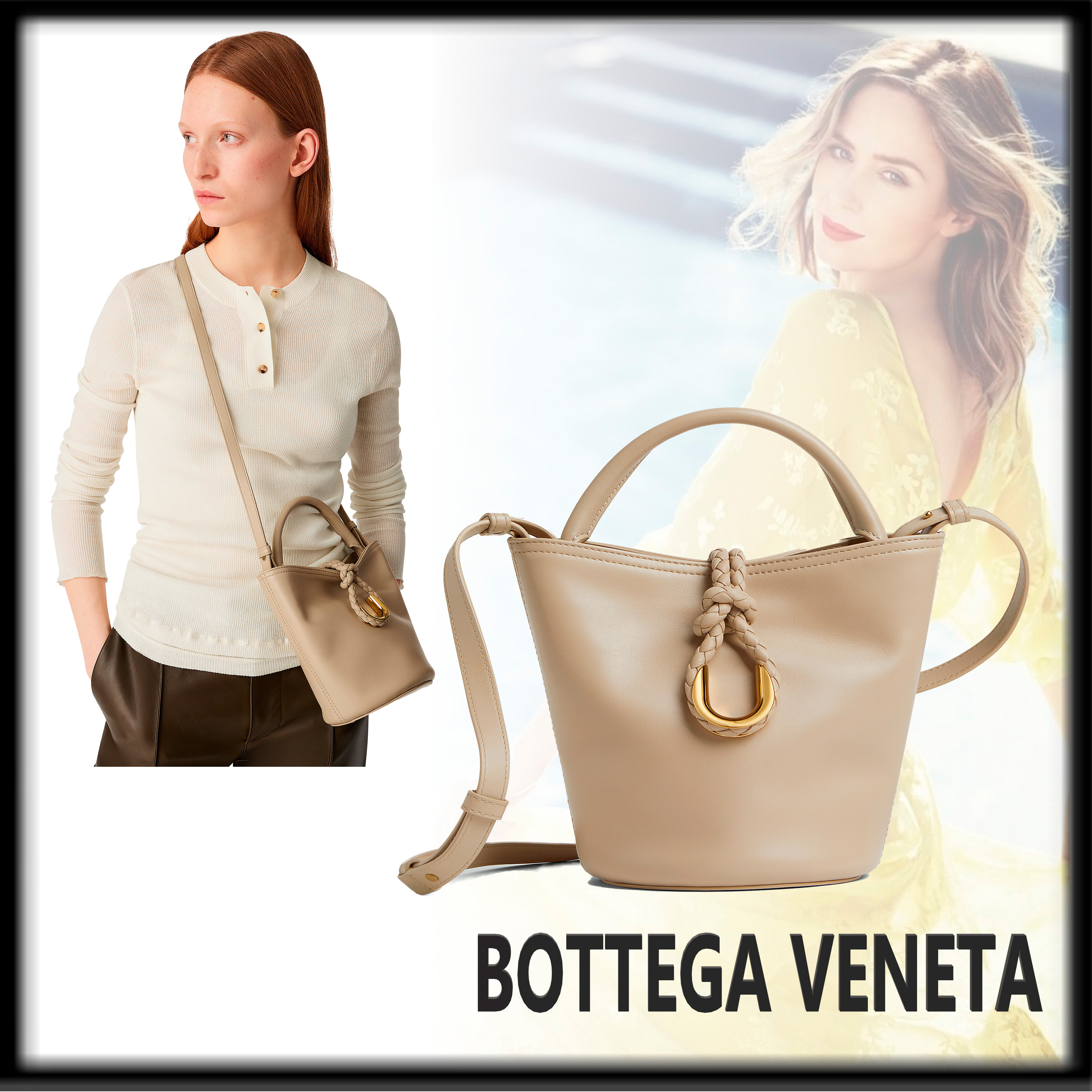 Bottega Veneta 上品 Liberta スモール バケットバッグ