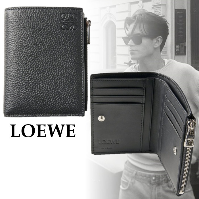 国内直営**LOEWE**スリム コンパクト ウォレット
