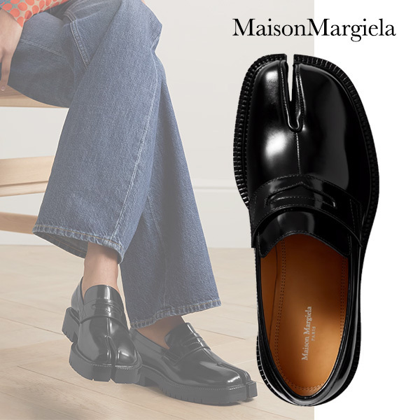 【Maison Margiela】メゾン マルジェラ Tabi レザー ローファー