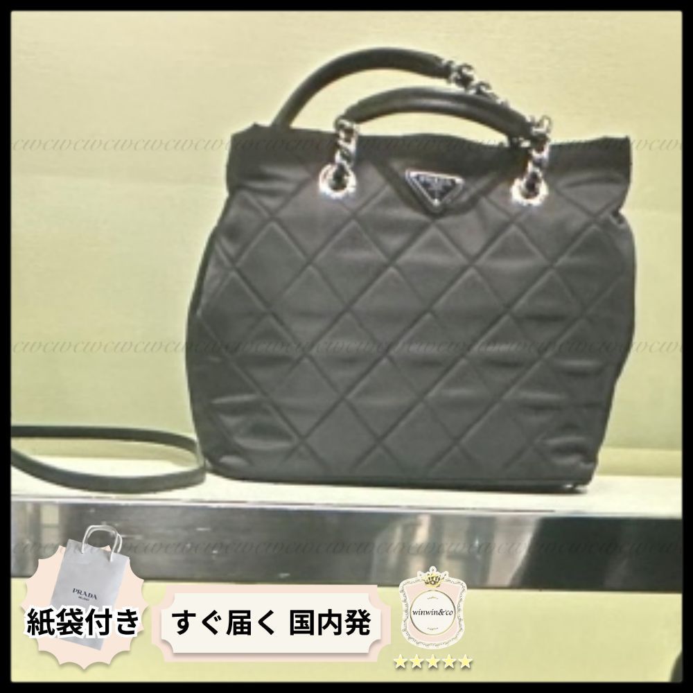 【完売必至】プラダ■RE-NYLON マトラッセ トートバッグ