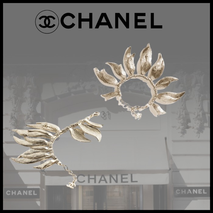 【2025年SS 最新作♪】CHANEL CCロゴ フェザー ブレスレット