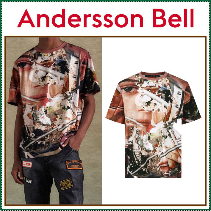 【ANDERSSON BELL】 UNISEX FLIM ARCHIVE 25SS T-SHIRTS /追跡付